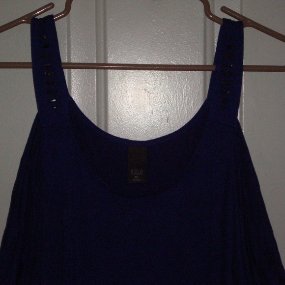 NWT!! VIOLET COLD SHOULDER BLOUSE - Picture 2 of 3